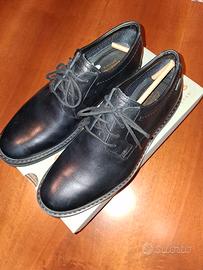 CLARCKS Atticus GORE-TEX nera Derby NUOVE