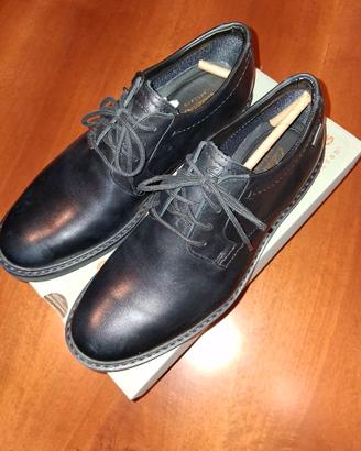 CLARCKS Atticus GORE-TEX nera Derby NUOVE