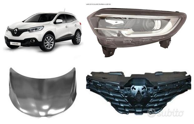 Renault Kadjar paraurti cofano frontale airbag 15-