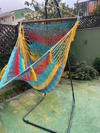 Amaca con base in acciaio