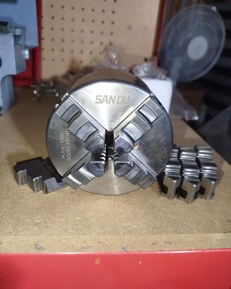 mandrino tornio 100mm