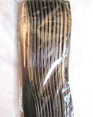 Coltelli plastica da tavola argento posate monouso