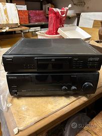 Impianto stereo Kenwood completo + casse Panasonic