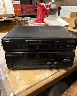 Impianto stereo Kenwood completo + casse Panasonic