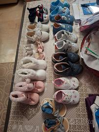  scarpe bambina e bambino 