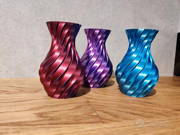 Vaso Decorativo Con Rose