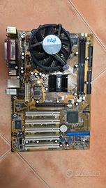 Retro-PC Gaming 2004 ASUS P5P800 Pentium 4