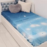 Letto singolo trasformabile in matrimoniale