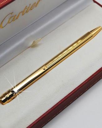 Cartier Must II Penna Sfera Oro - Mai Usata