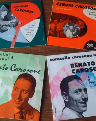 Vinili 33 giri Carosello Carosone 1-4
