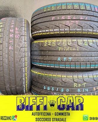 X4: Invernali 225/50R17 94H -PIRELLI RFT- al 80%