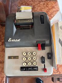 Everest Plurima Calcolatrice Manuale Vintage