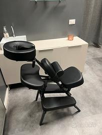 Sedia da massaggio o tattoo in alluminio