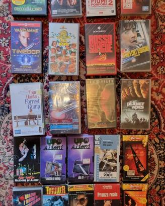 VHS - Selezione fantascienza, thriller, avventura