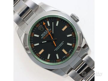 Rolex Milgauss 116400GV Vetro Verde ITA 2013