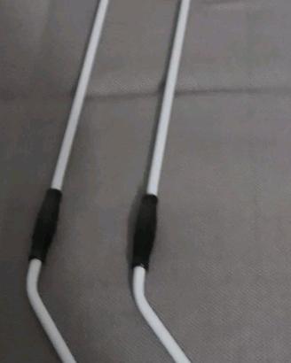 2 Aste di manovra tende da sole 160 cm