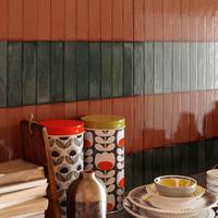 Piastrella 5x20 Tetris Coral Luc Ceramica Sant'Ago