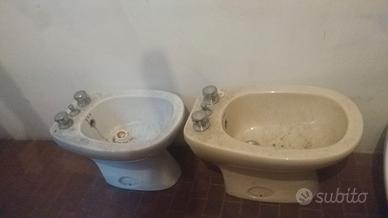 Bidet usato in ceramica