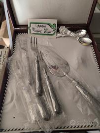 Servizio posate da dolce per 6 Arghifug anni '60