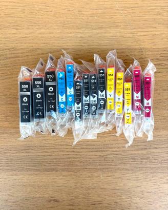 Lotto 14 Cartucce Canon Compatibili