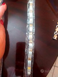 Gioielli acciaio ed oro