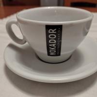 Mokador coppia di tazze cappuccino bar.