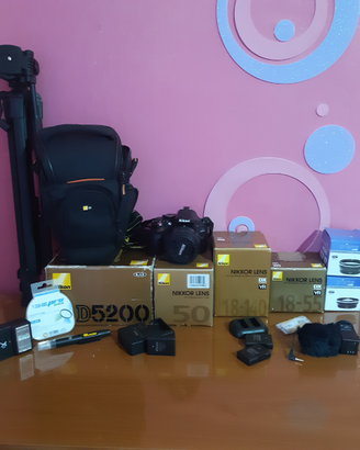 Nikon d5200 + accessori