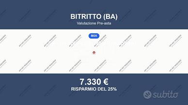 Immobile in asta di 23 m² a Bitritto