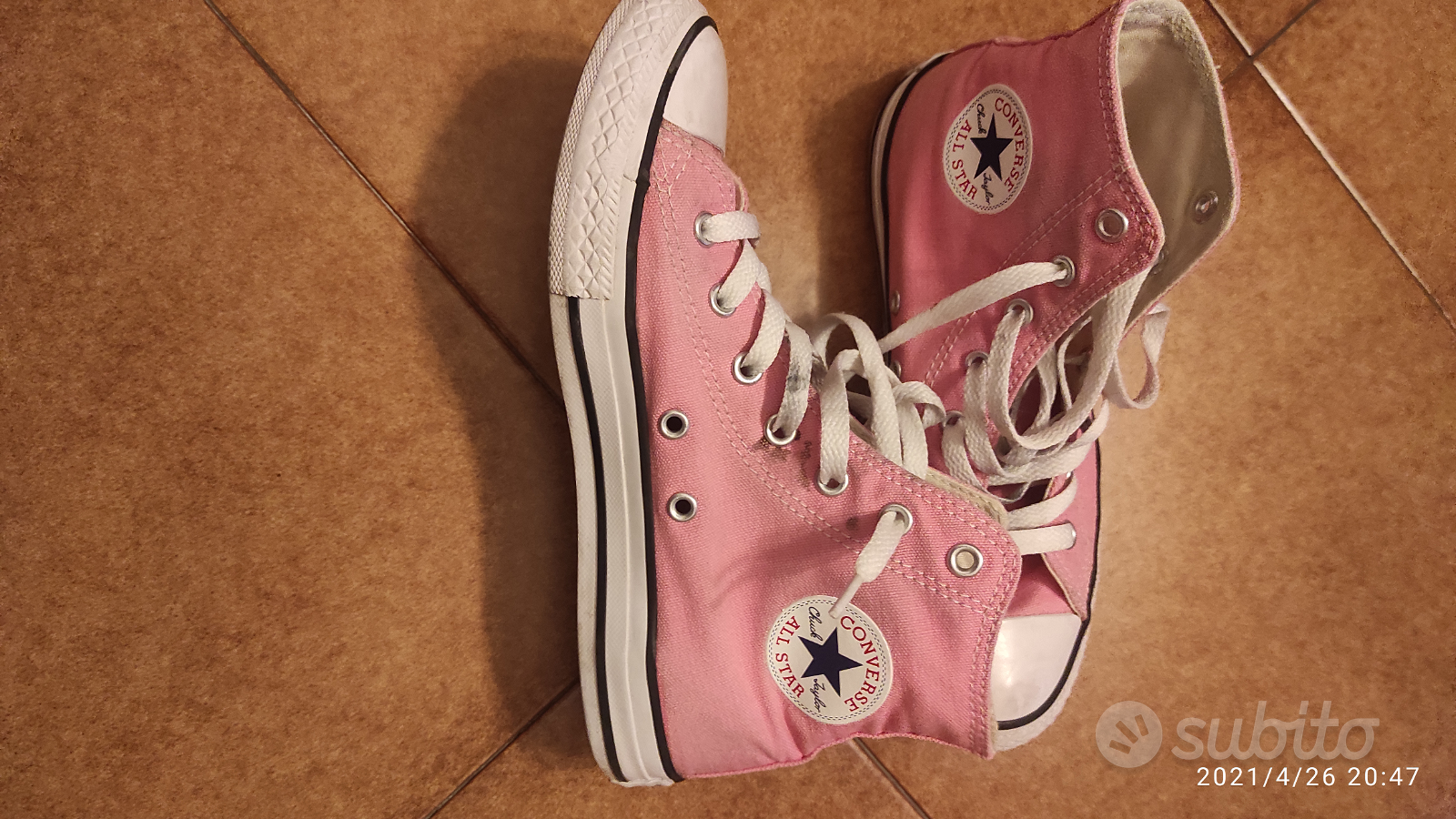 Converse cheap rosa pallido