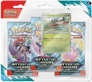 GCC Pokémon conf 3 buste esp Scarlatto e Violetto