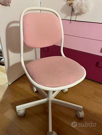 sedia scrivania bambina