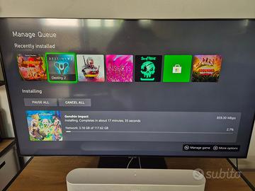 TV Samsung QE55Q80TAT – 55" QLED, in ottime condiz