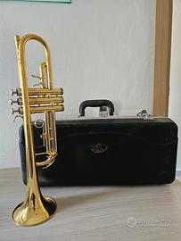 Tromba in Sib J.Michael TR-200 con custodia