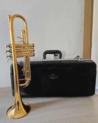 Tromba in Sib J.Michael TR-200 con custodia