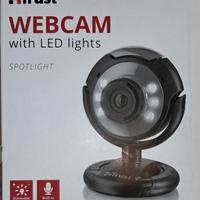 WebCam Trust with LED lights