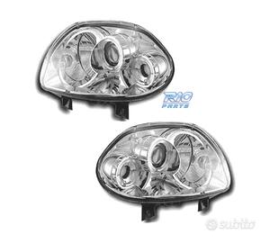 FARI PER RENAULT CLIO 98-01 ANGEL EYES FONDO CROMA