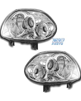 FARI PER RENAULT CLIO 98-01 ANGEL EYES FONDO CROMA
