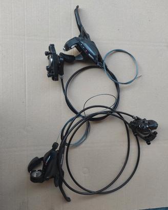 Comandi MTB Shimano  3x8 idraulici integrati