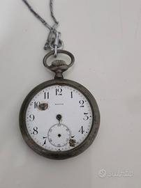 Antico Orologio da Tasca Moeris Ancre Argento 800