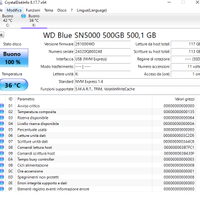 WD blue sn5000 500GB SSD