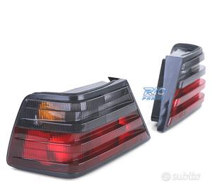 FANALI MERCEDES W124 85-93 ROSSO NERO