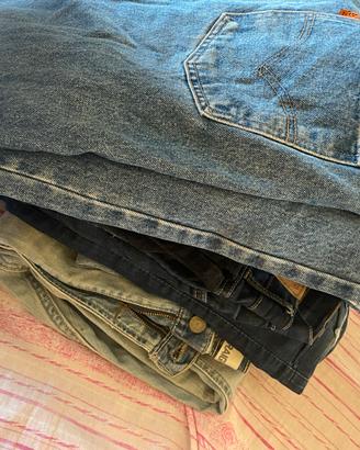 Box 9 capi di jeans levis varie modelli