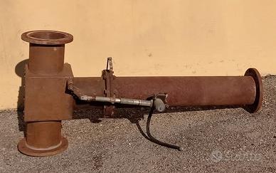 Valvola motorizzata per gas di scarico