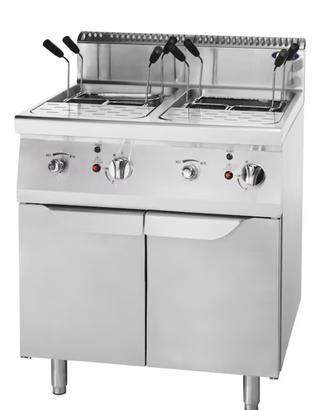Cuocipasta Cook Rice a gas 24+24lt