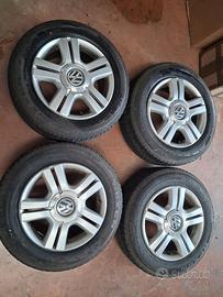 Volkswagen t5 t6 cerchi in lega e gomme 4 stagioni