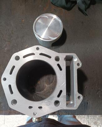 Cilindro pistone nuovo 500 piaggio