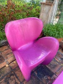 SET POLTRONE E TAVOLINO PORTAGHIACCIO