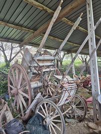 Carro e calesse per cavallo