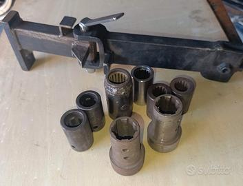 porta piedino MGB più varie bracciature 