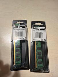 2 Nilox Ddr3 Dimm 4Gb 1333MHz